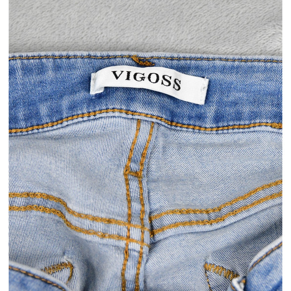 VIGOSS Jeans Womens 30 (29x27) Marley Skinny Stretch Blue Denim - Picture 3 of 11